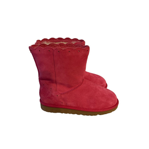 Ugg Kid pink boots *NEW* wool size 4